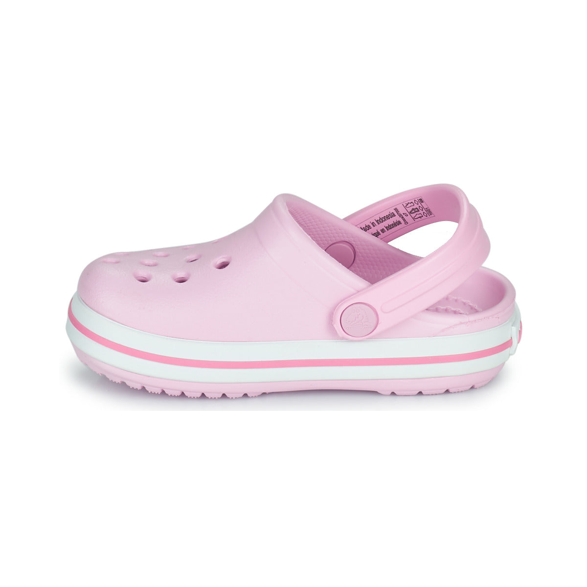 Scarpe bambini ragazza Crocs  CROCBAND CLOG T  Rosa