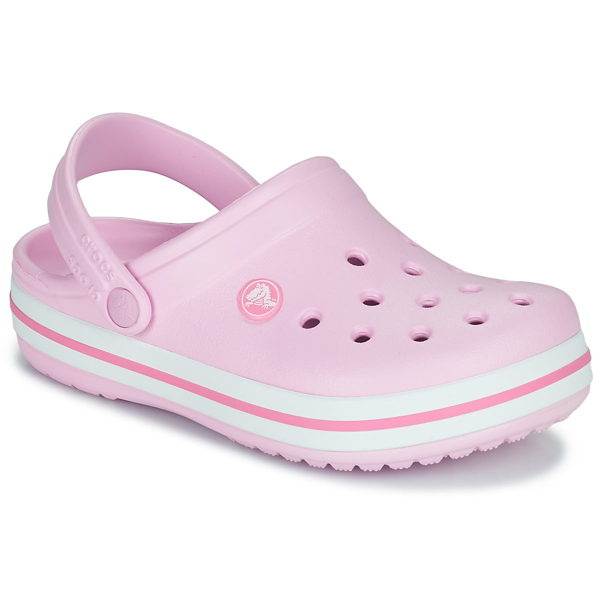 Scarpe bambini ragazza Crocs  CROCBAND CLOG K  Rosa