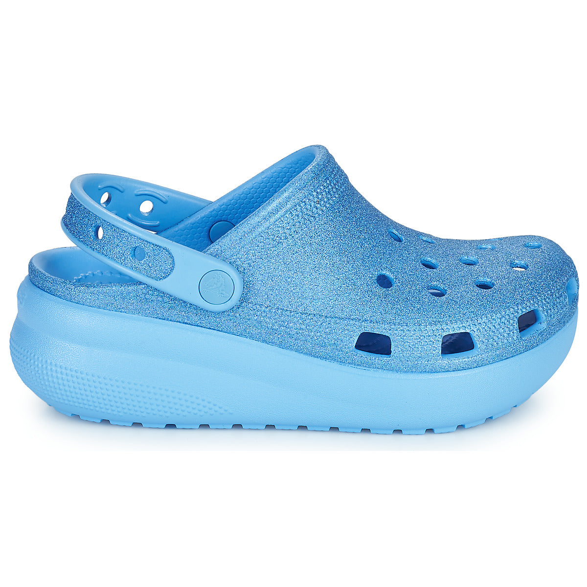 Scarpe bambini ragazza Crocs  Cls Crocs Glitter Cutie CgK  Blu