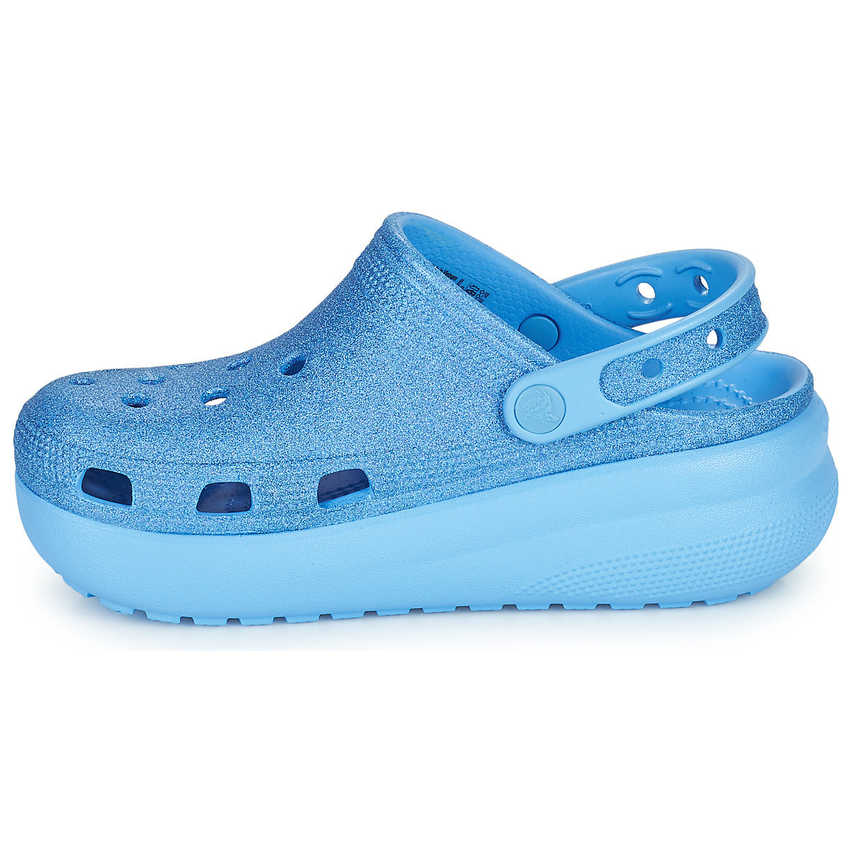 Scarpe bambini ragazza Crocs  Cls Crocs Glitter Cutie CgK  Blu