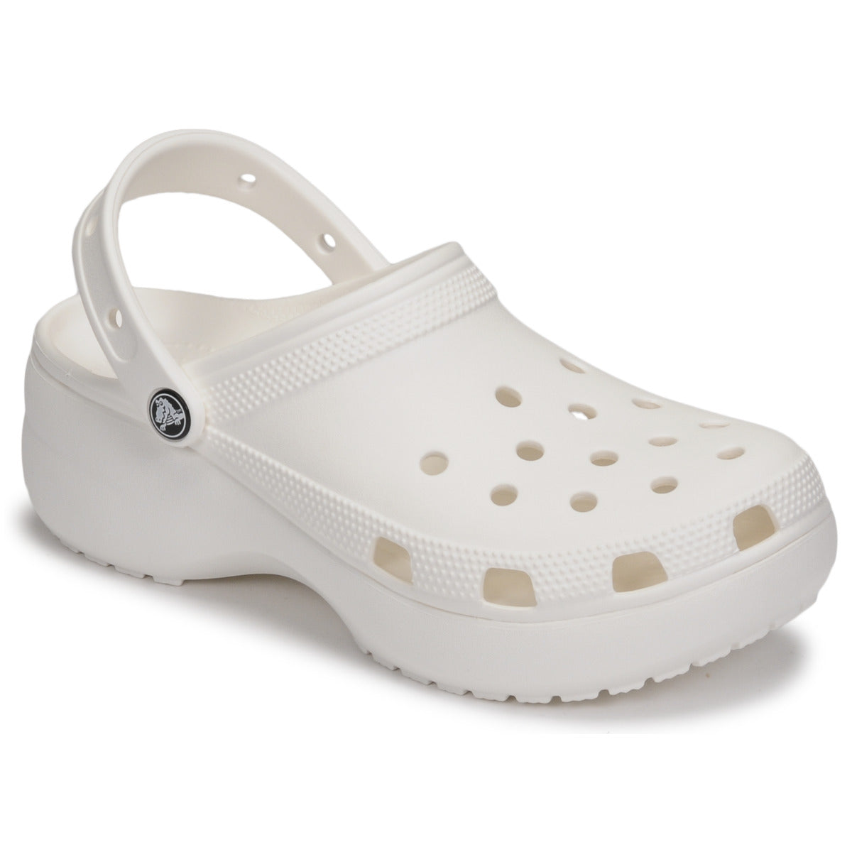 Scarpe Donna Crocs  CLASSIC PLATFORM CLOG W  Bianco