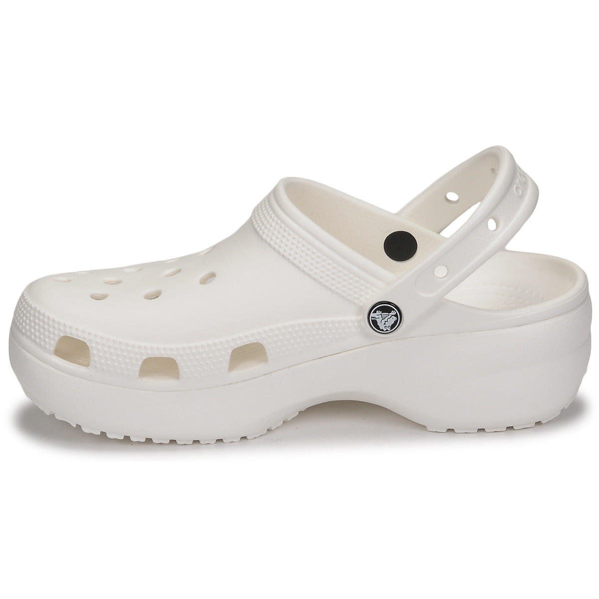 Scarpe Donna Crocs  CLASSIC PLATFORM CLOG W  Bianco