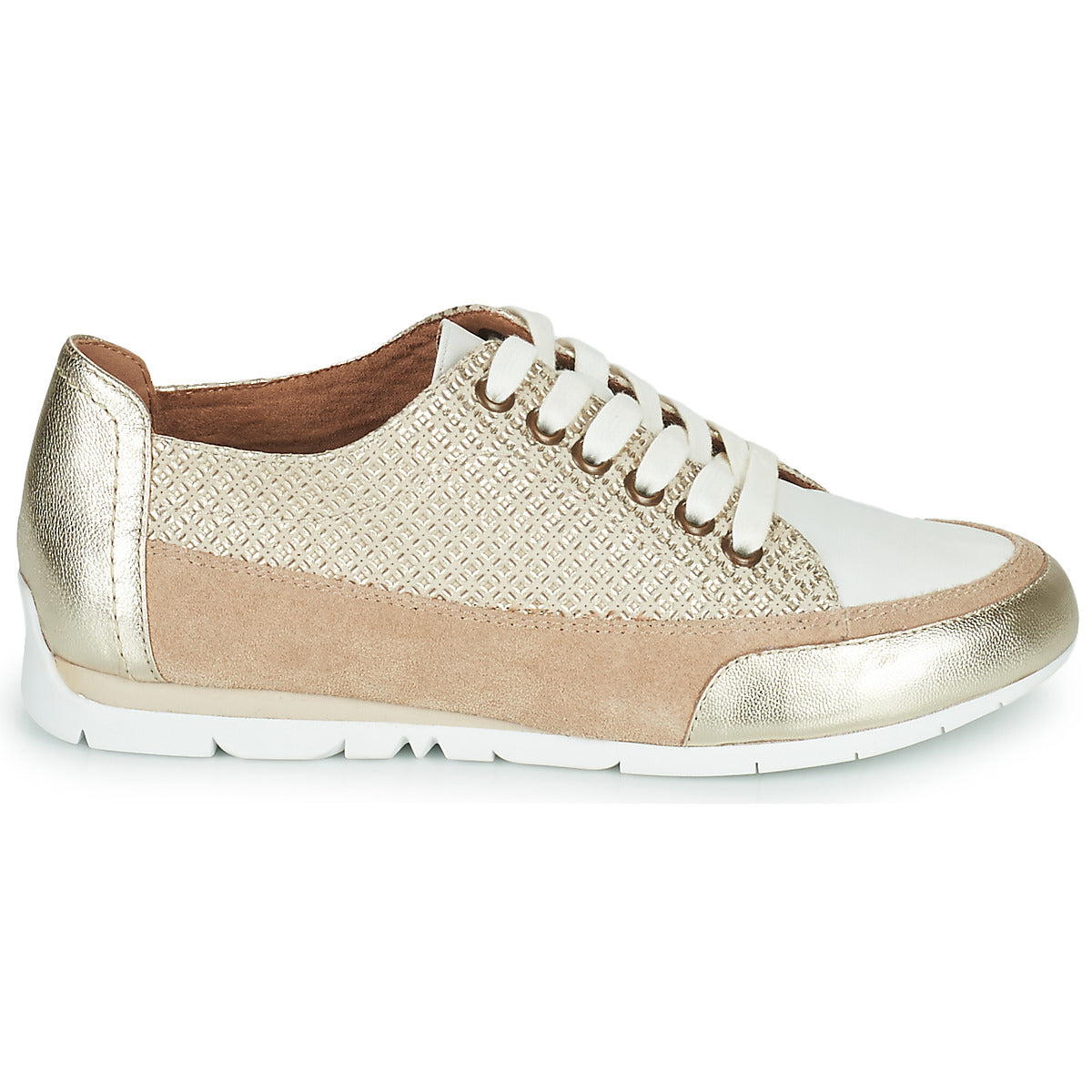 Sneakers basse Donna Karston  CAMINO  Oro