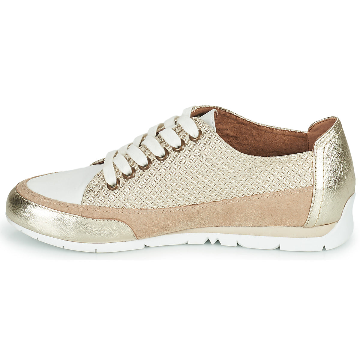 Sneakers basse Donna Karston  CAMINO  Oro