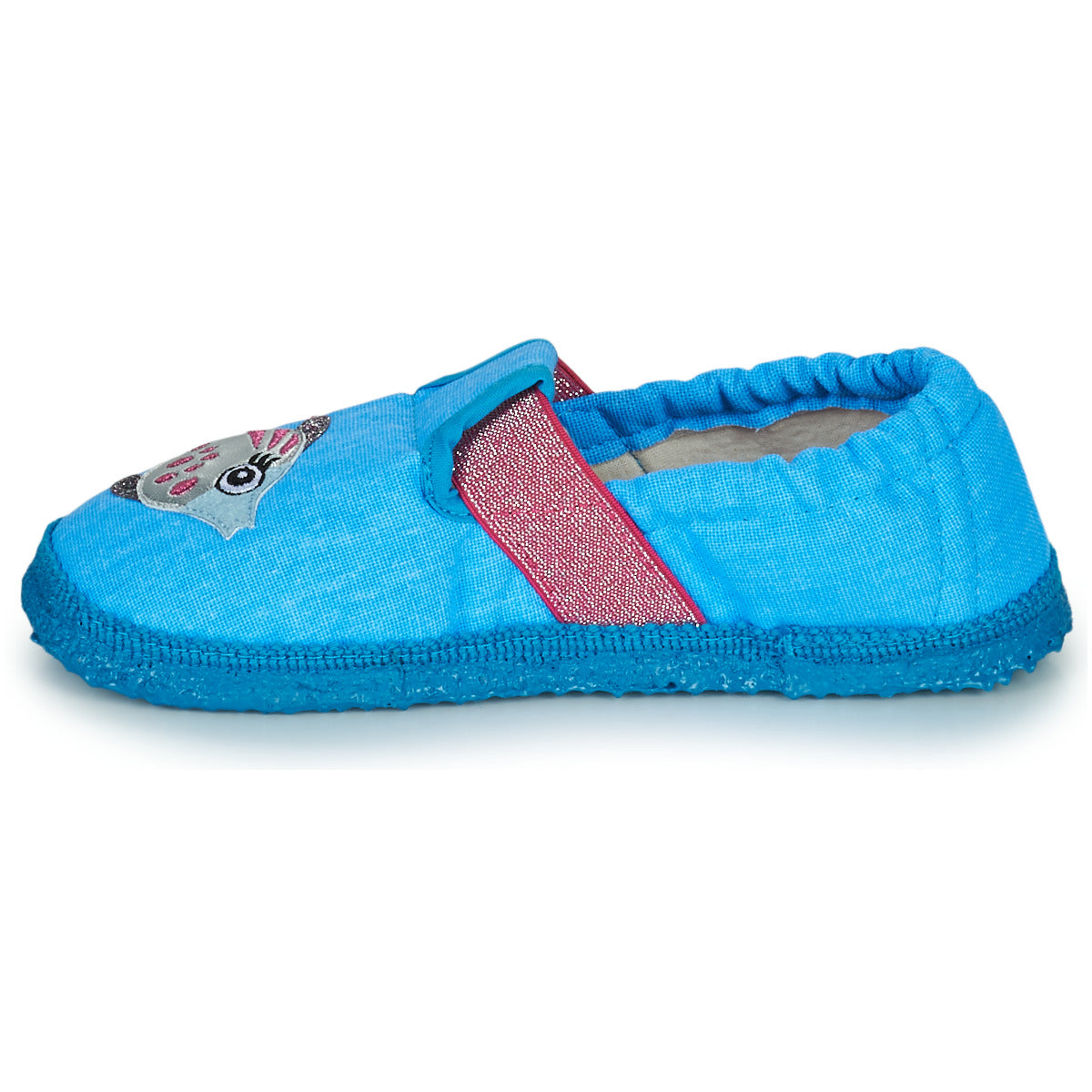 Pantofole bambini ragazza Giesswein  ATTERWASH  Blu