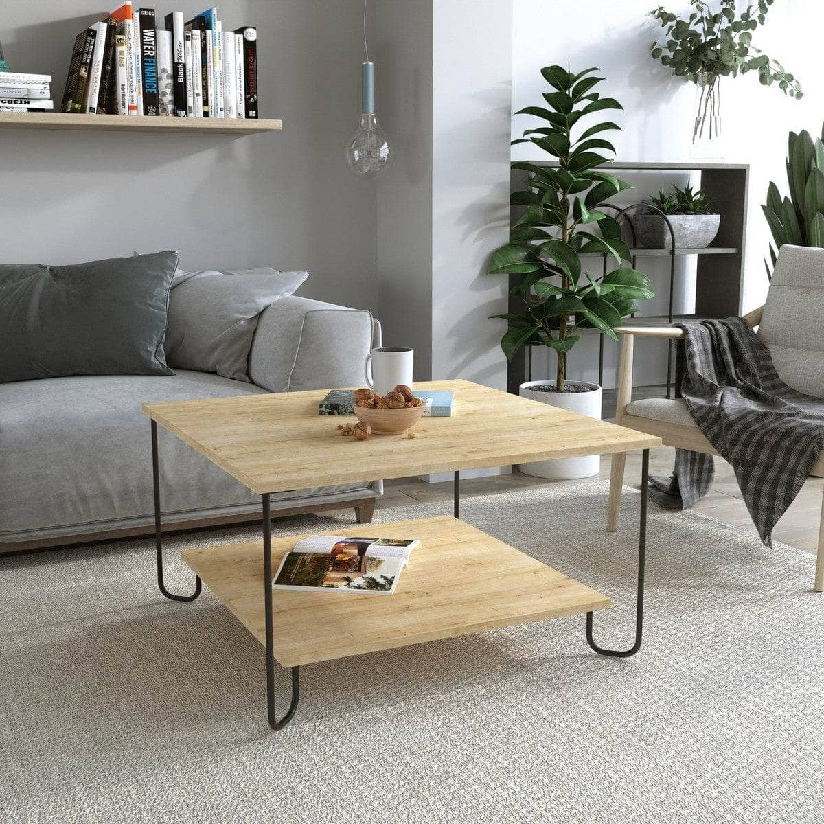 Tavolini bassi  Decortie  Coffee Table - Marbo Coffee Table - Oak  Beige