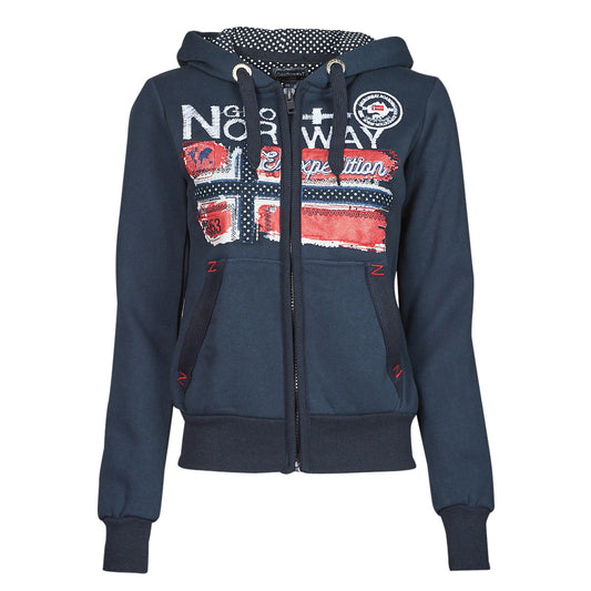 Felpa Donna Geographical Norway  FARLOTTE  Blu