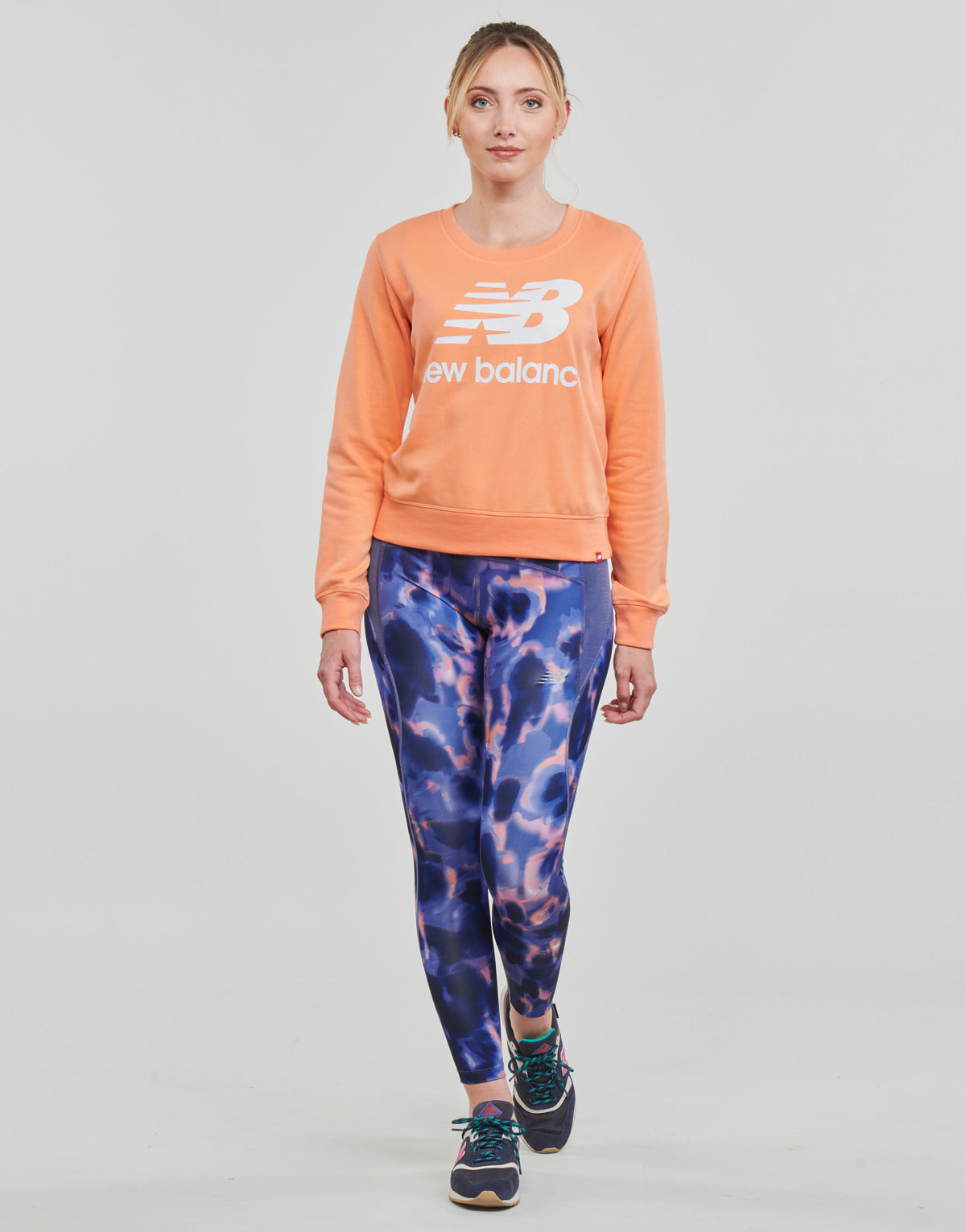 Collant Donna New Balance  PR IMPT TIGHT  Multicolore