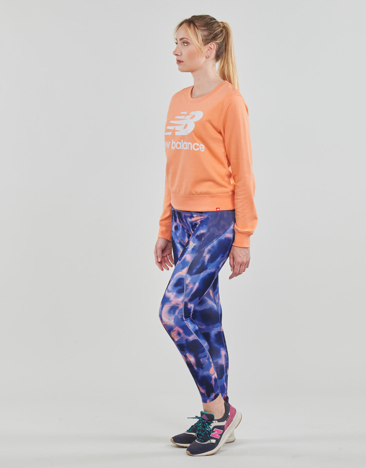 Collant Donna New Balance  PR IMPT TIGHT  Multicolore