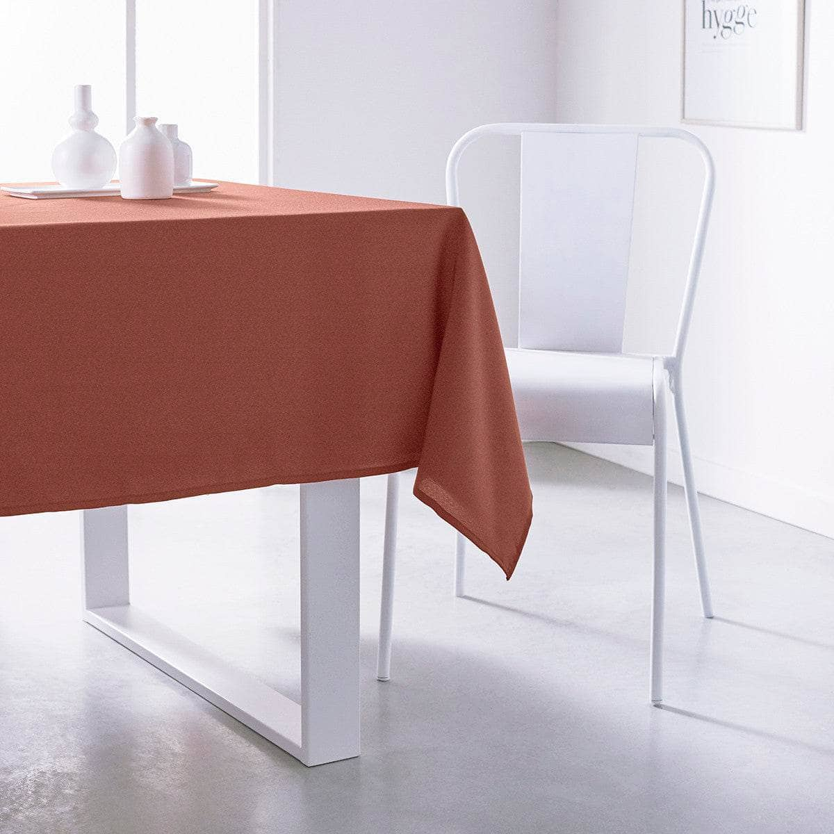 Tovaglia  Today  Nappe 150/250 Polyester TODAY Essential Terracotta  Marrone