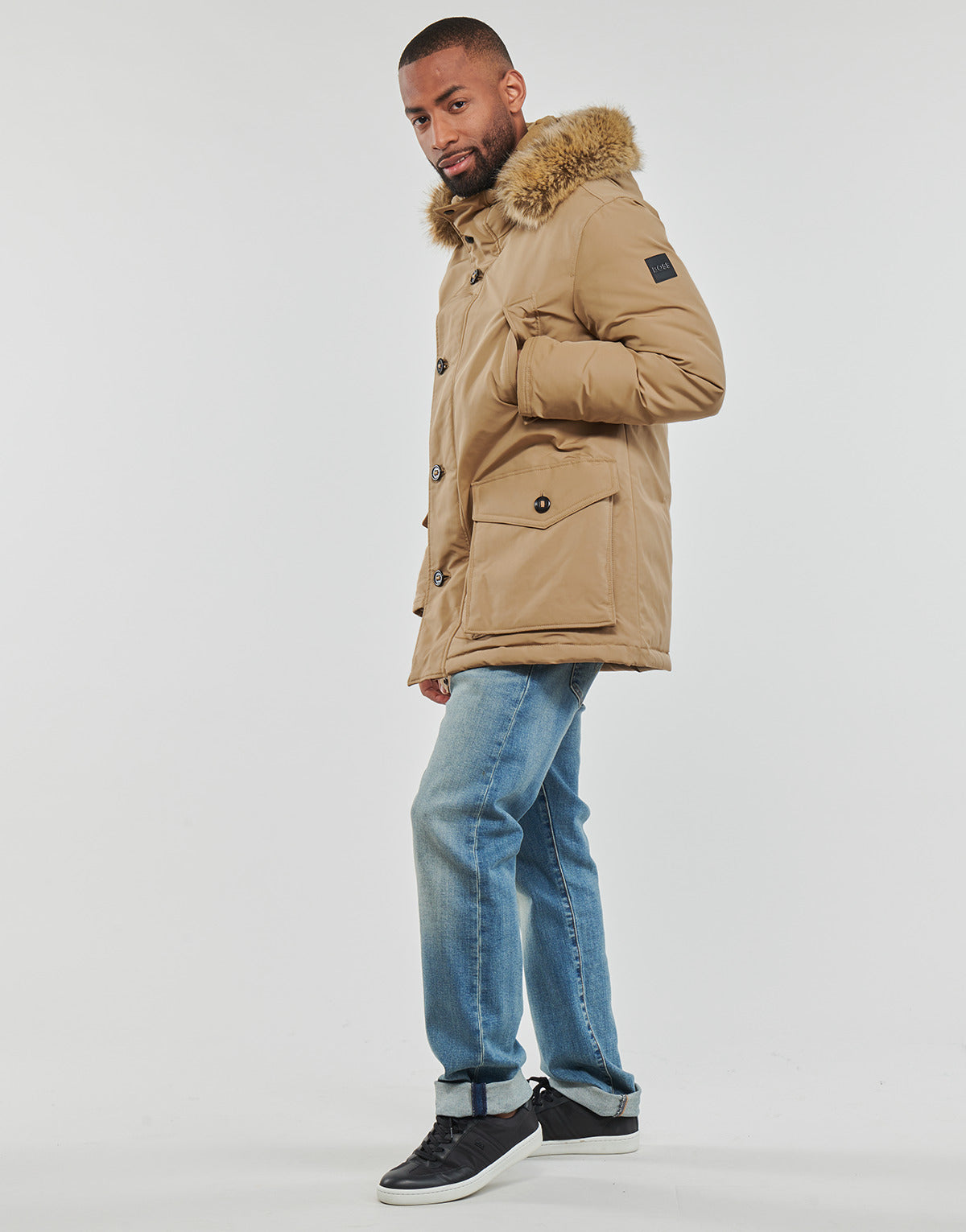 Parka Uomo BOSS  Donstantini  Beige