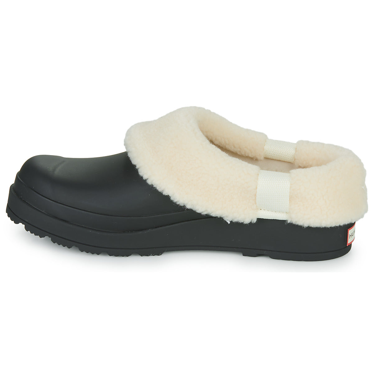 Pantofole Donna Hunter  Play Sherpa  Nero