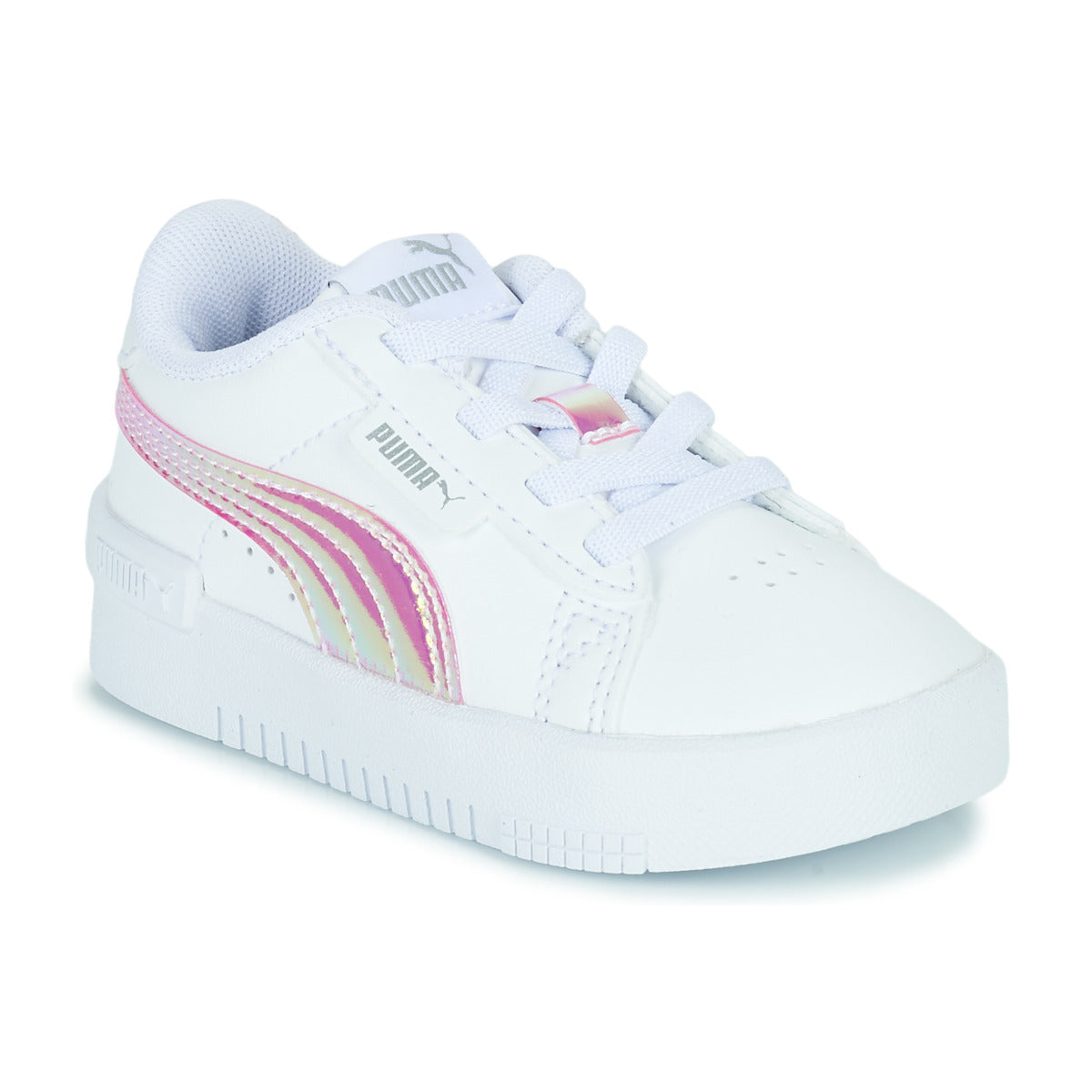 Scarpe bambini ragazzo Puma  Jada Holo AC Inf  Bianco