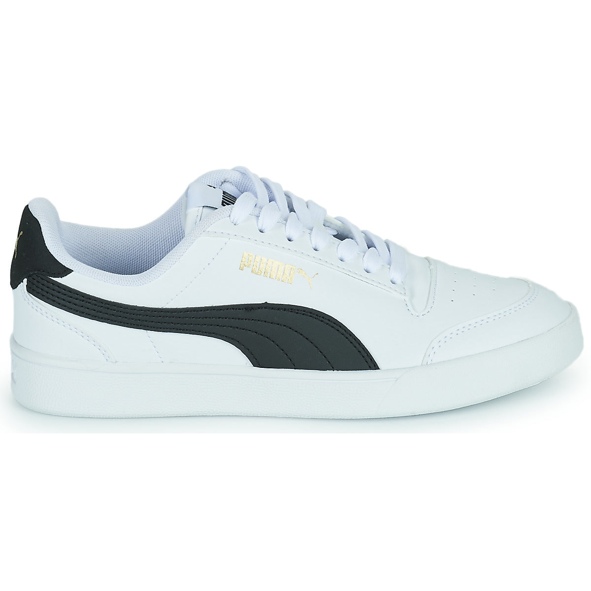 Scarpe bambini ragazzo Puma  Shuffle Jr  Bianco