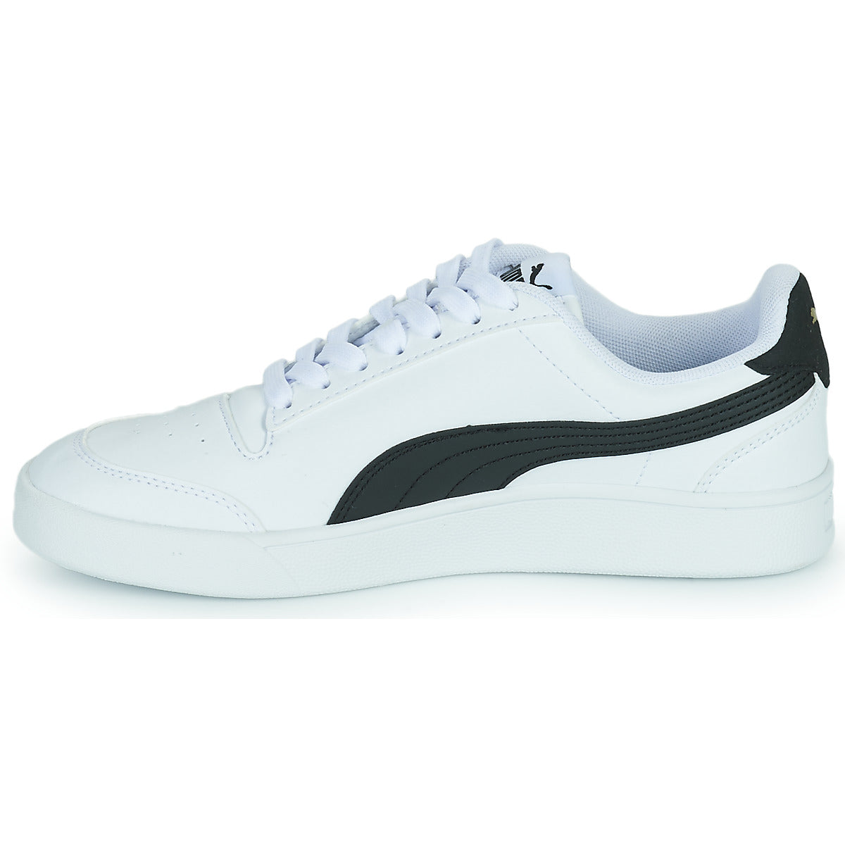 Scarpe bambini ragazzo Puma  Shuffle Jr  Bianco