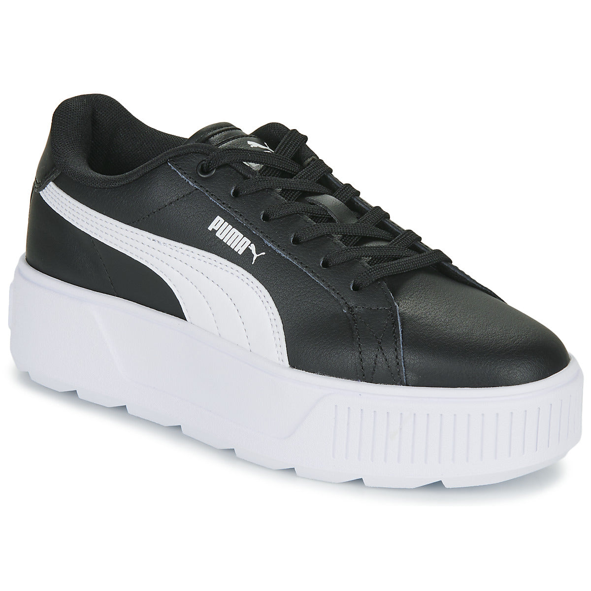 Scarpe bambini ragazzo Puma  Karmen L Jr  Nero