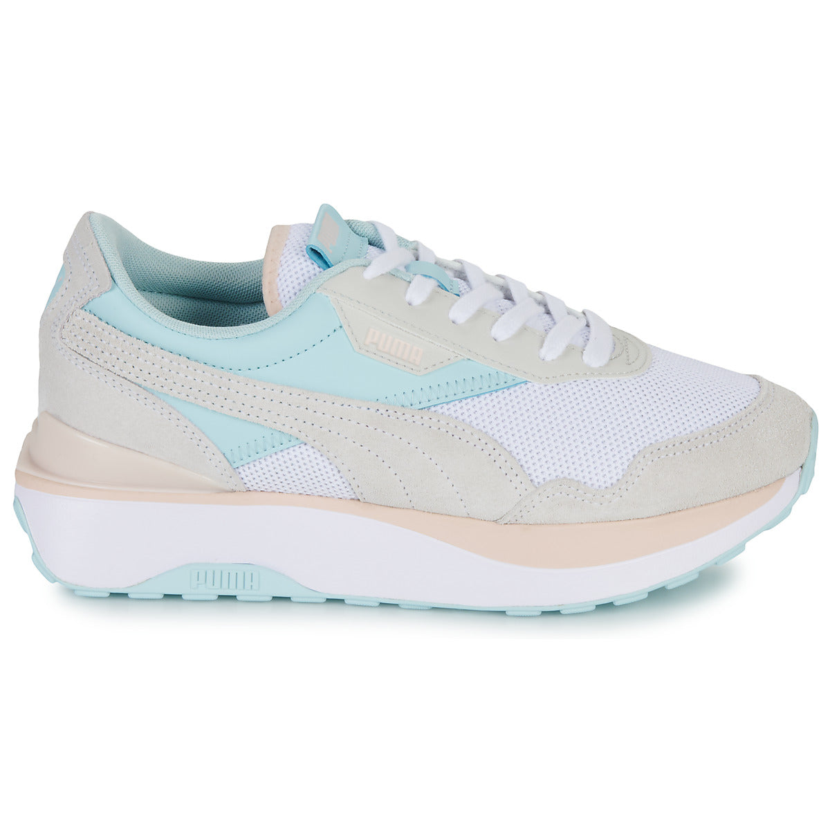 Sneakers basse Donna Puma  Cruise Rider Candy Wns  Bianco