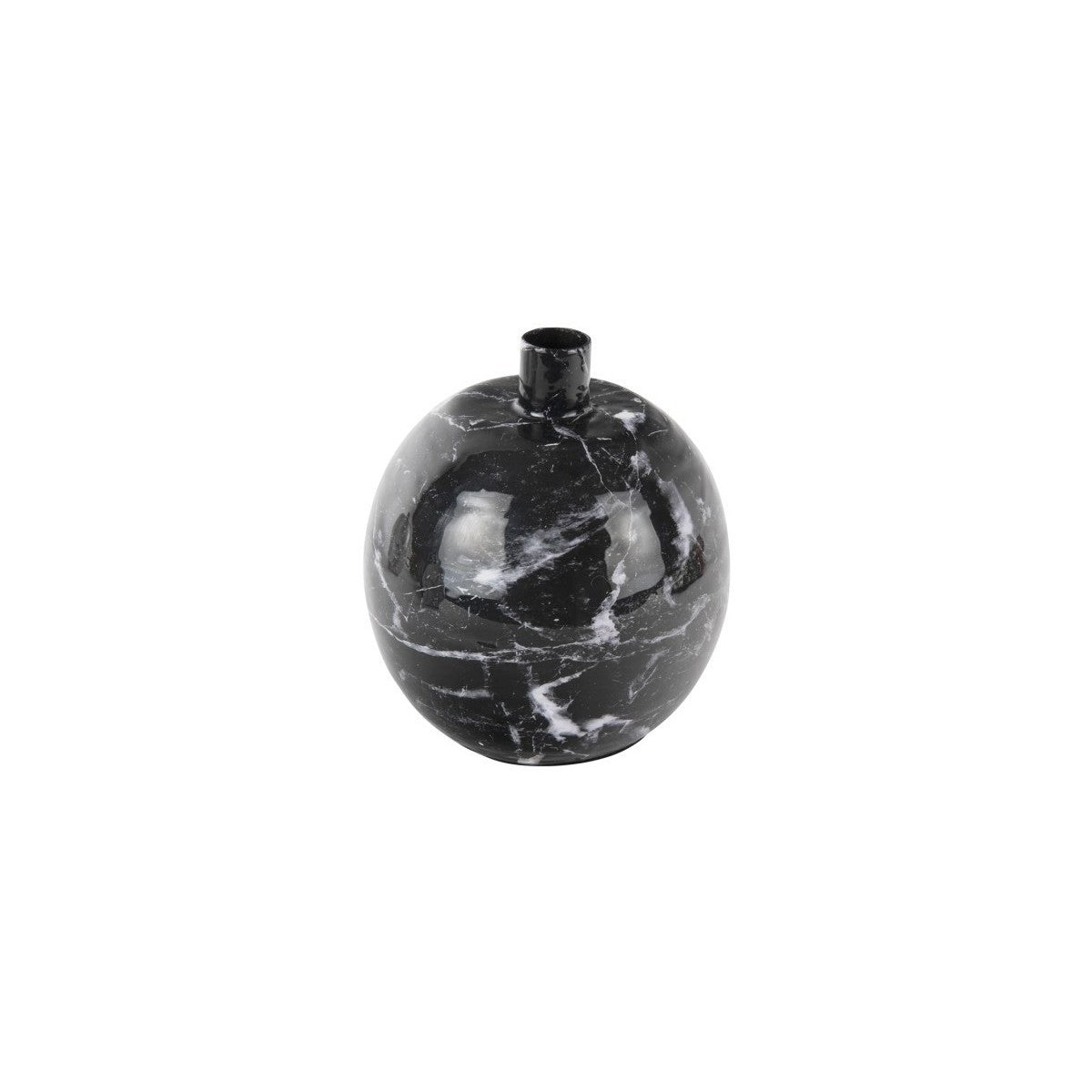 Candelieri, porta candele  Present Time  MARBLE LOOK  Nero