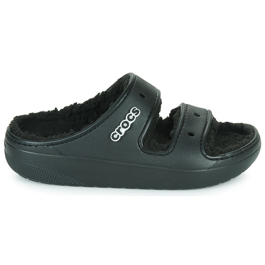 Scarpe Donna Crocs  CLASSIC COZZY SANDAL  Nero