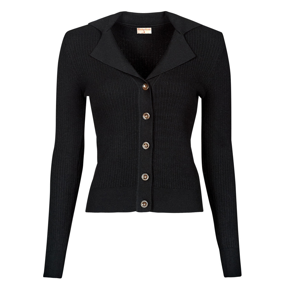 Gilet / Cardigan Donna Moony Mood  LAUREANE  Nero