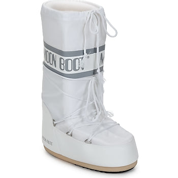 Scarpe da neve Donna Moon Boot  CLASSIC  Bianco