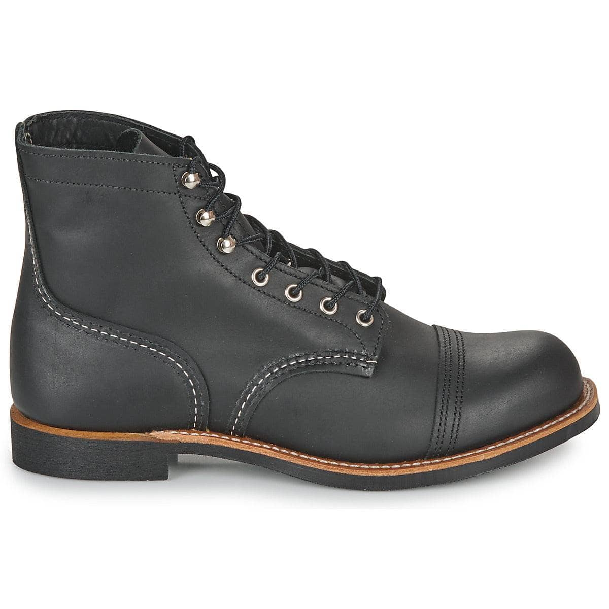 Stivaletti Uomo Red Wing  IRON RANGER  Nero