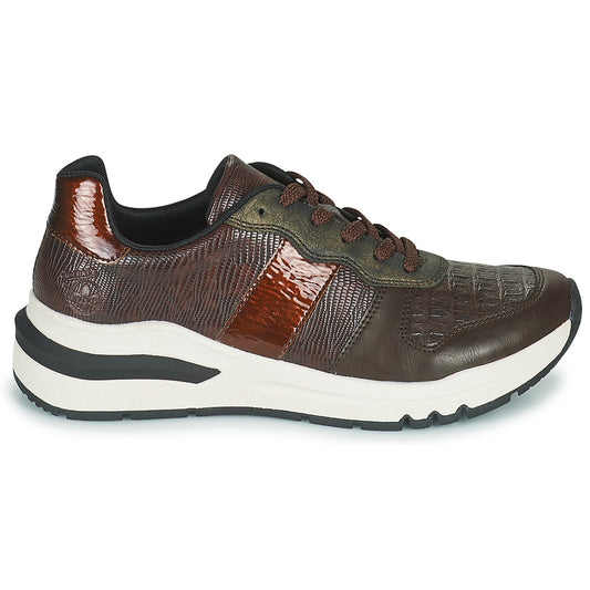 Sneakers basse Donna Rieker  M6602-25  Marrone