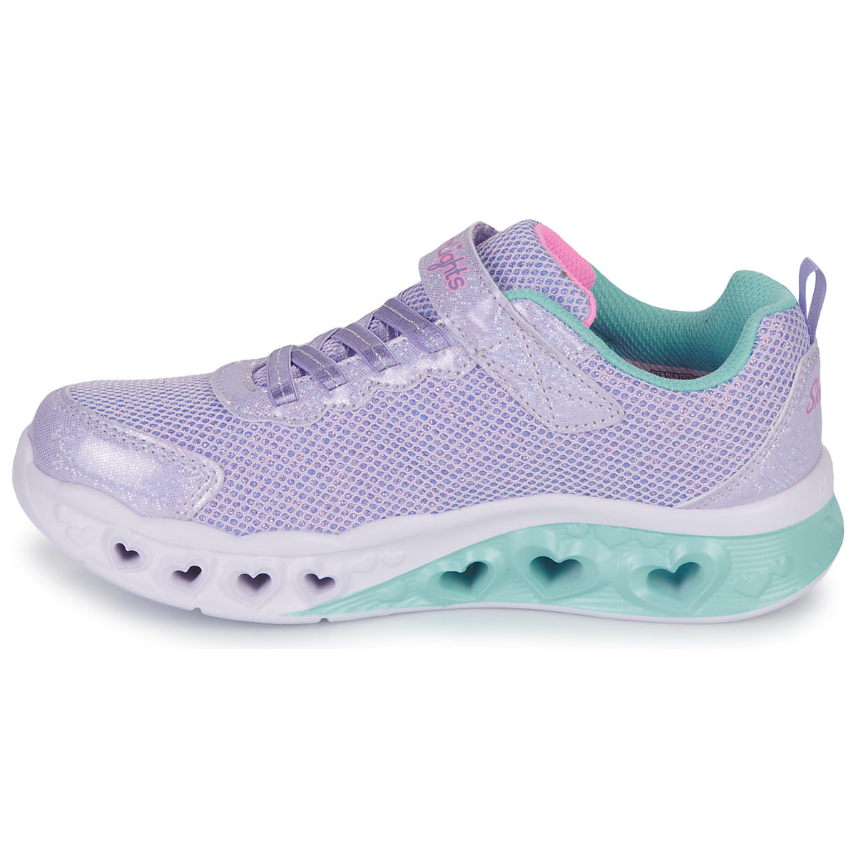 Scarpe bambini ragazza Skechers  FLUTTER HEART LIGHTS  Viola