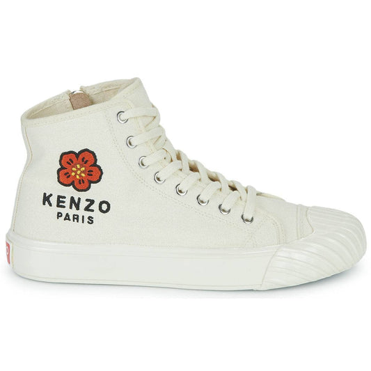 Sneakers alte Donna Kenzo  KENZOSCHOOL HIGH TOP SNEAKERS  Bianco