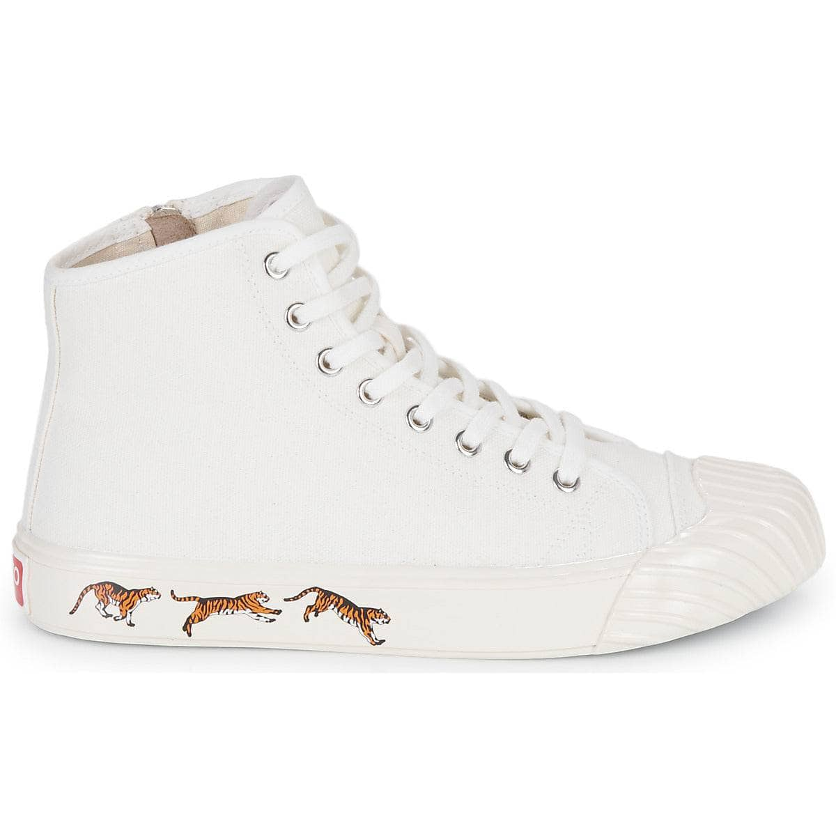 Sneakers alte Donna Kenzo  KENZOSCHOOL HIGH TOP SNEAKERS  Bianco