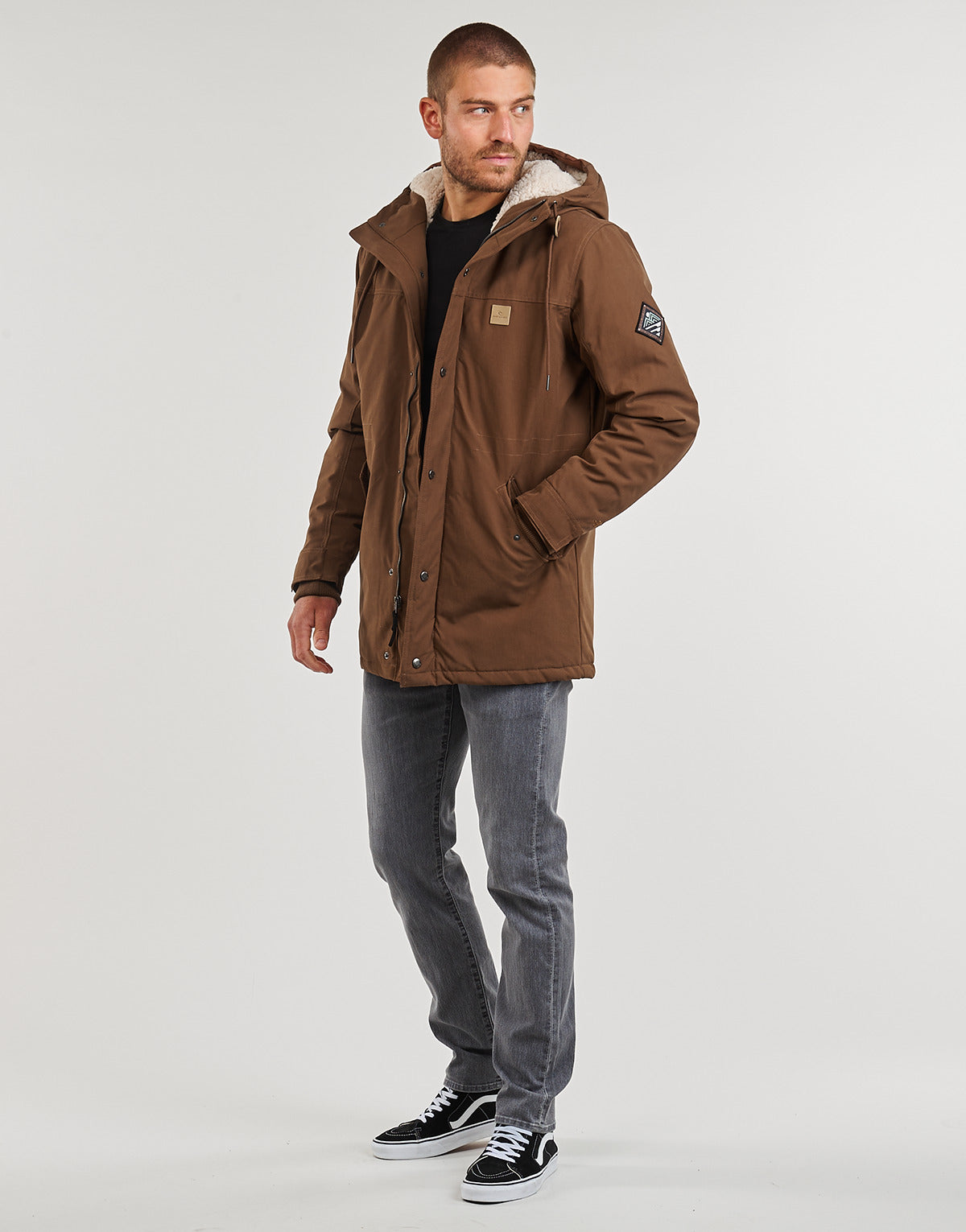 Parka Uomo Rip Curl  ANTI SERIES EXIT JACKET  Marrone