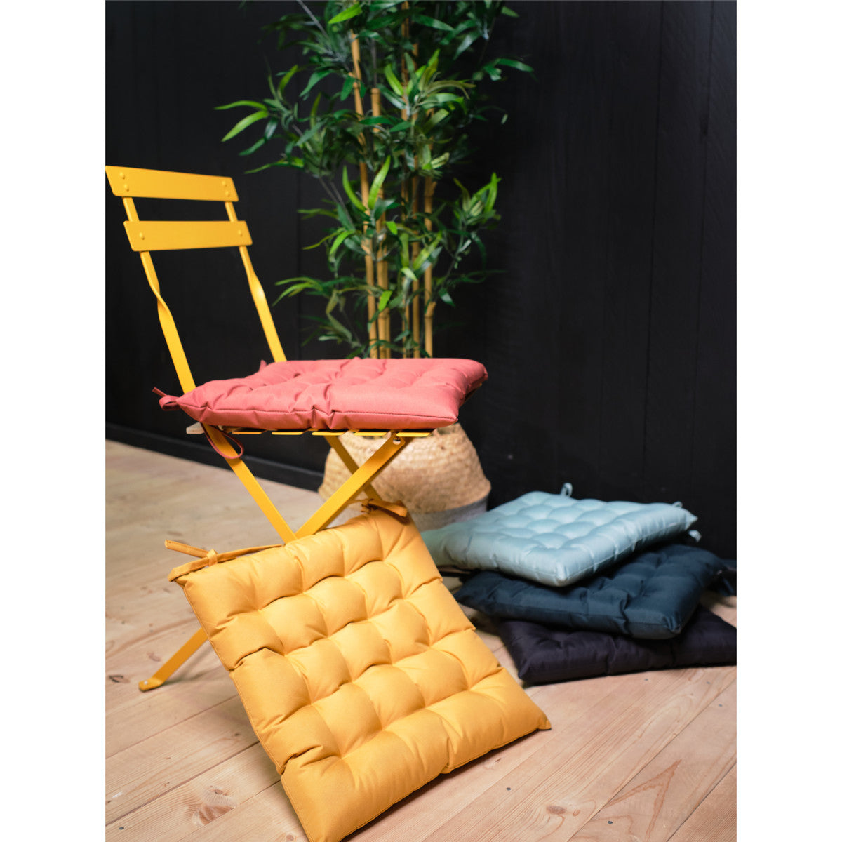 Coprisedia  Today  Assise Matelassée 40/40 Polyester Ocre Spirit Garden 22  Giallo