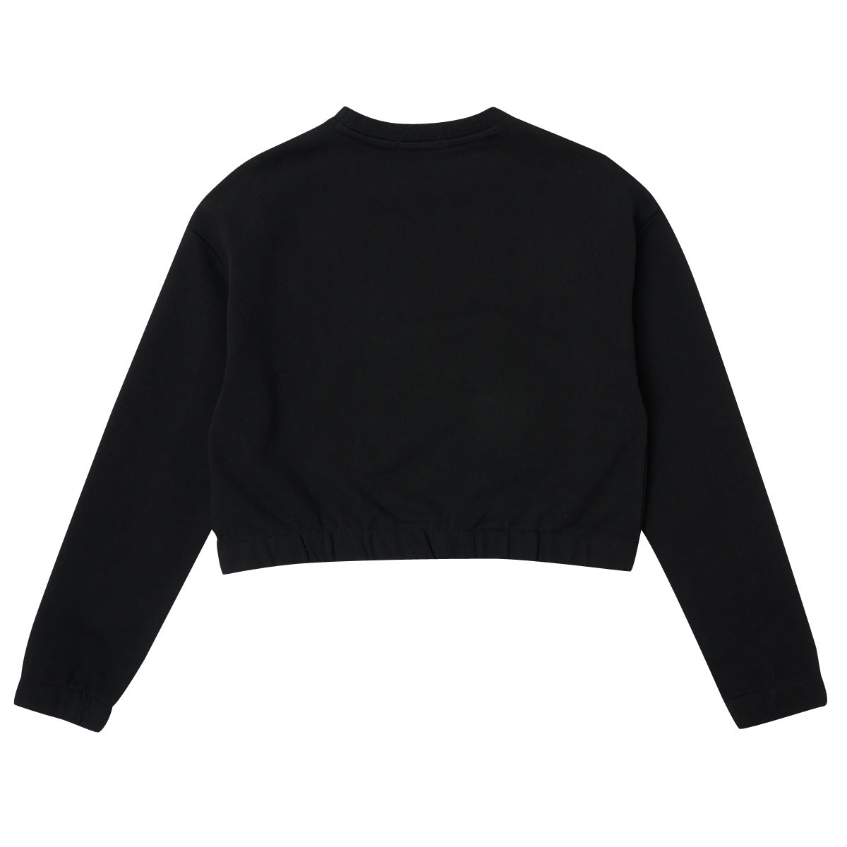 Felpa ragazza Calvin Klein Jeans  METALLIC BOX LOGO SWEATSHIRT  Nero