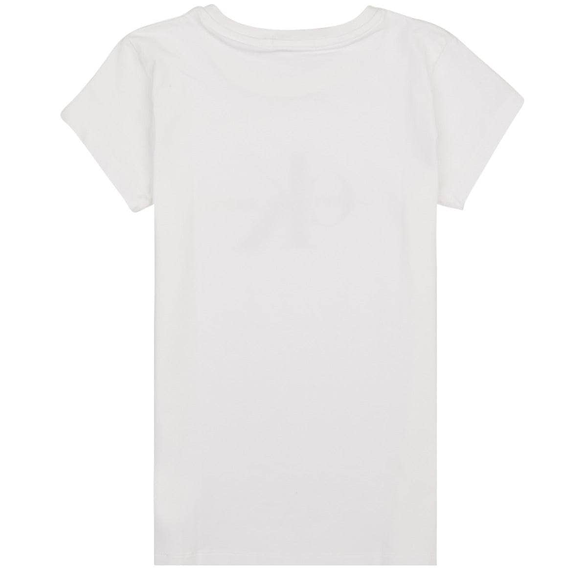 T-shirt ragazza Calvin Klein Jeans  GRADIENT MONOGRAM T-SHIRT  Bianco