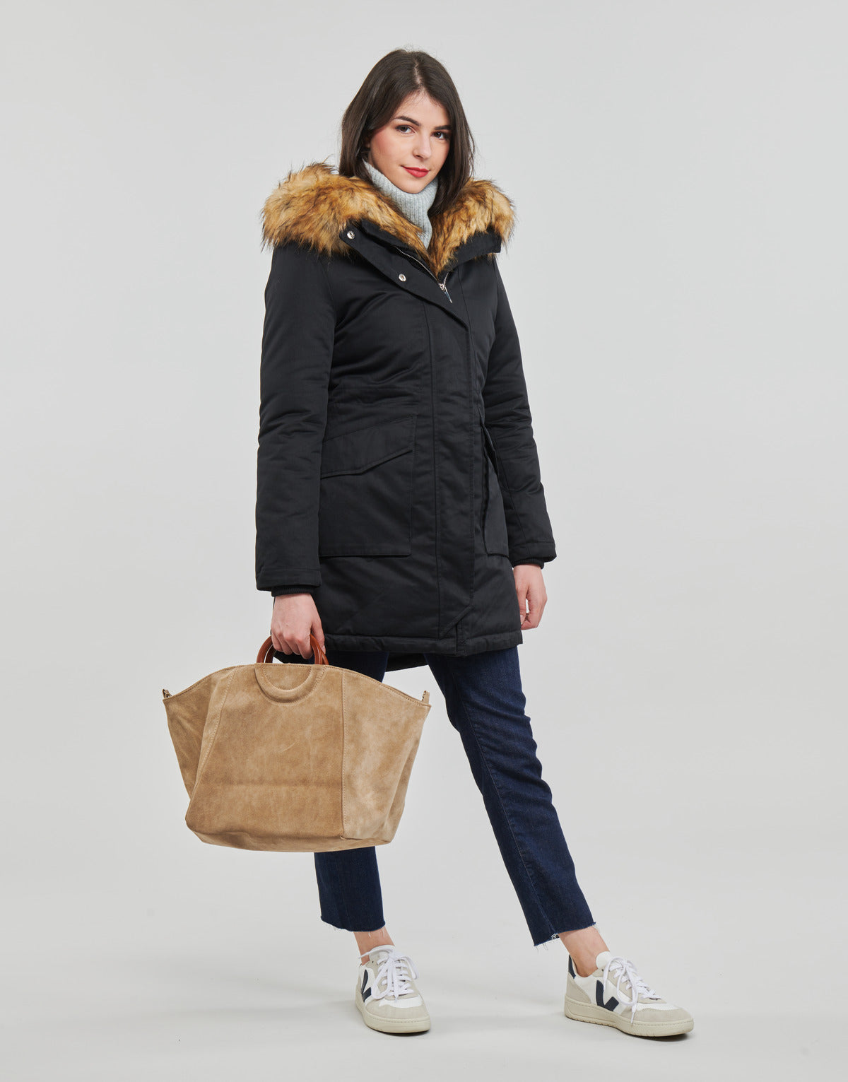 Piumino Donna Betty London  MALVINIE  Nero