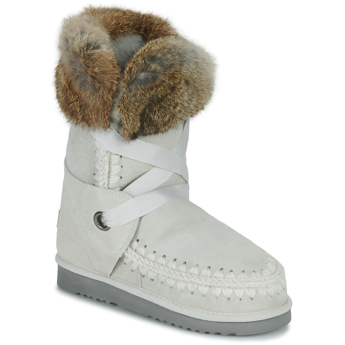 Stivaletti Donna Mou  ESKIMO LACE FUR  Beige