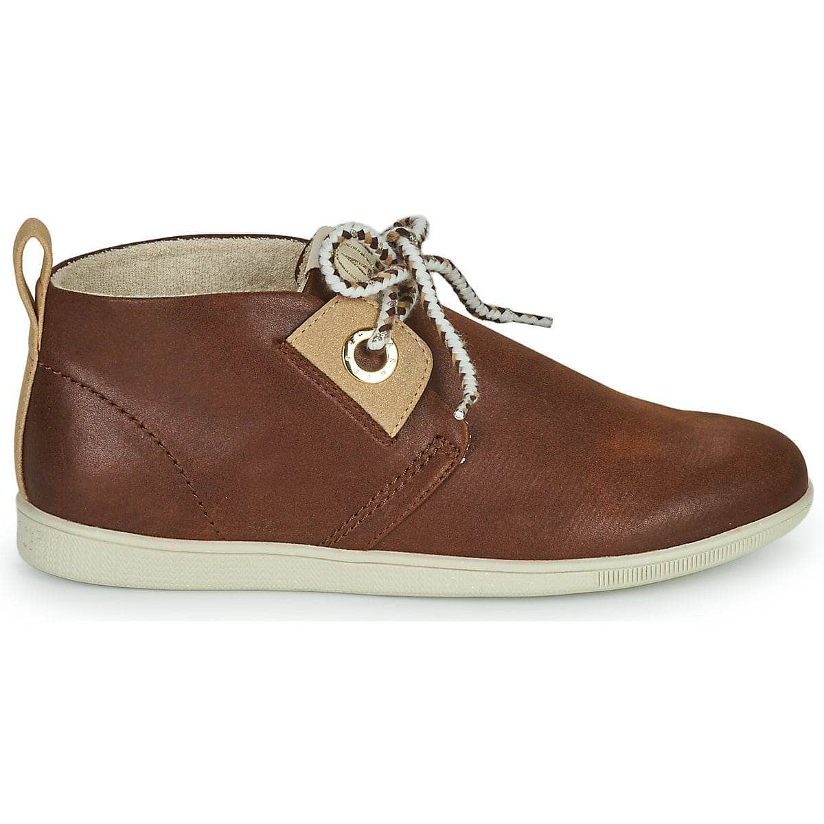 Sneakers alte Donna Armistice  STONE MID CUT  Marrone