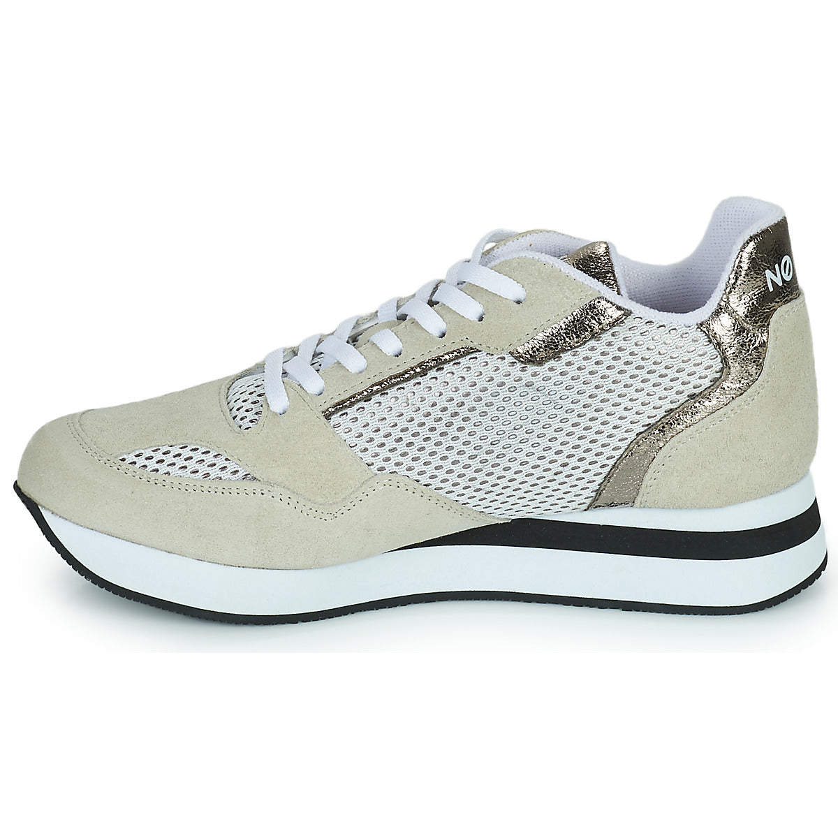 Sneakers basse Donna No Name  PARKO RUNNER  Bianco