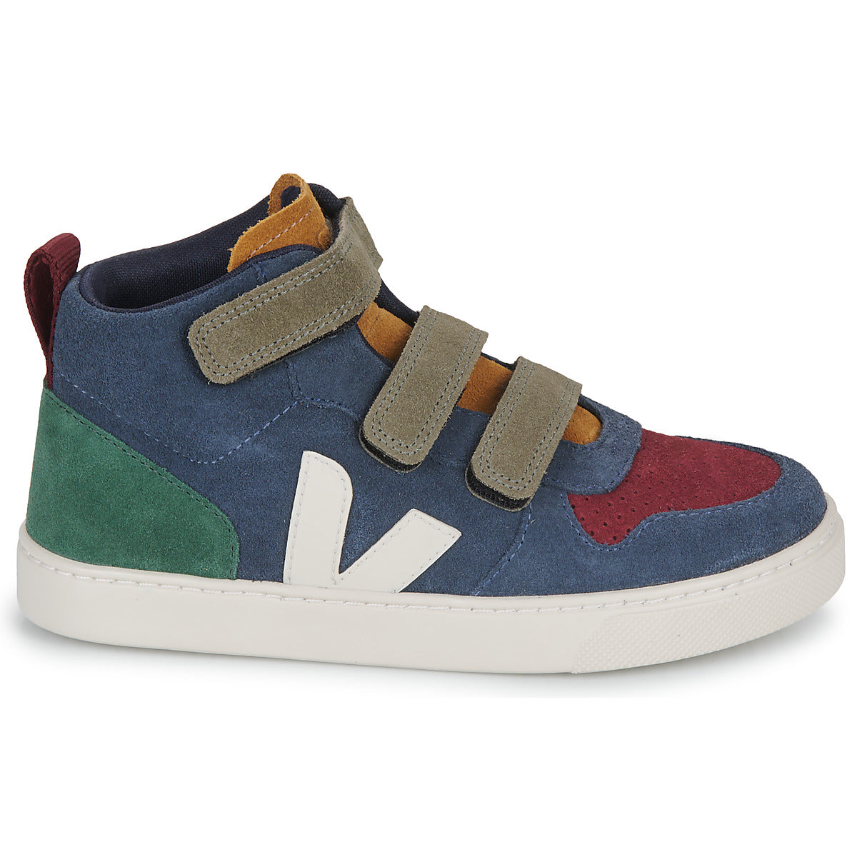 Scarpe bambini ragazza Veja  SMALL V-10 MID  Blu