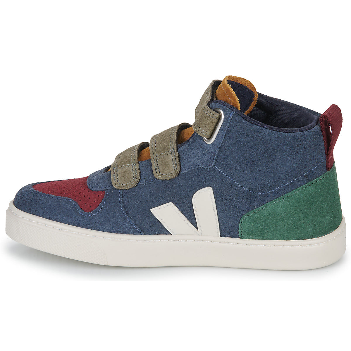 Scarpe bambini ragazza Veja  SMALL V-10 MID  Blu