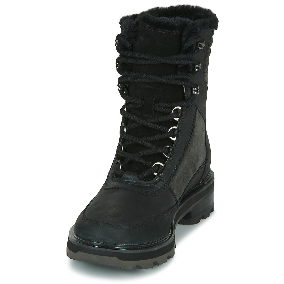 Stivaletti Donna Sorel  LENNOX LACE COZY STKD WP  Nero