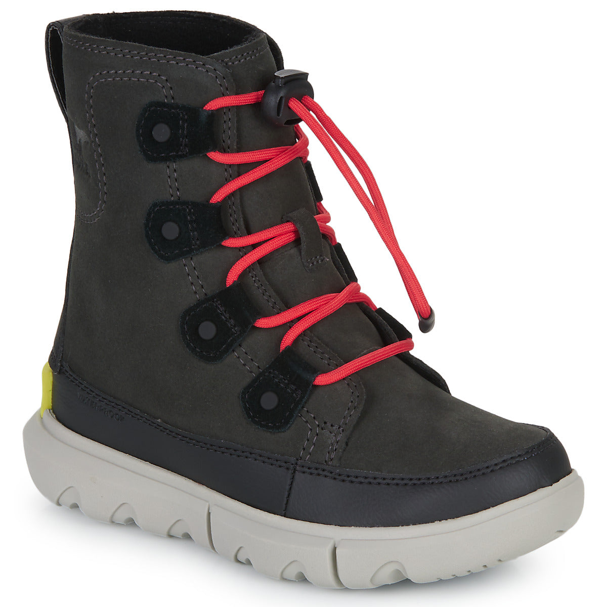 Stivaletti bambini ragazza Sorel  YOUTH SOREL EXPLORER LACE WP  Nero