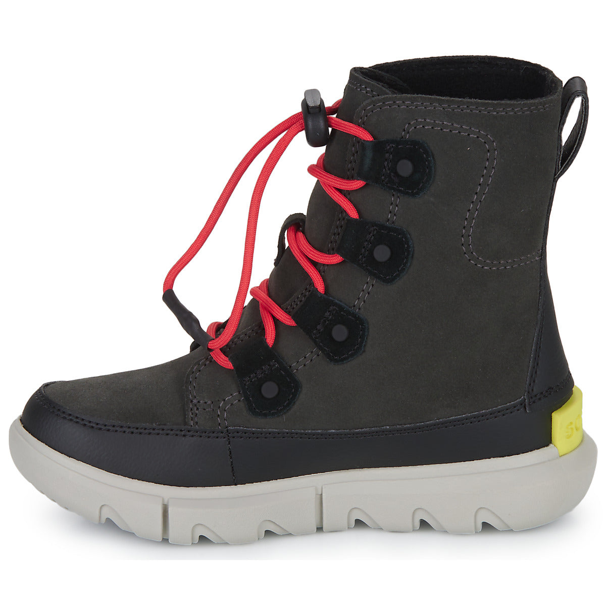 Stivaletti bambini ragazza Sorel  YOUTH SOREL EXPLORER LACE WP  Nero