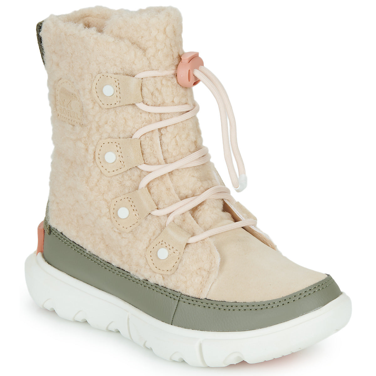 Scarpe da neve bambini ragazza Sorel  YOUTH SOREL EXPLORER COZY  Marrone