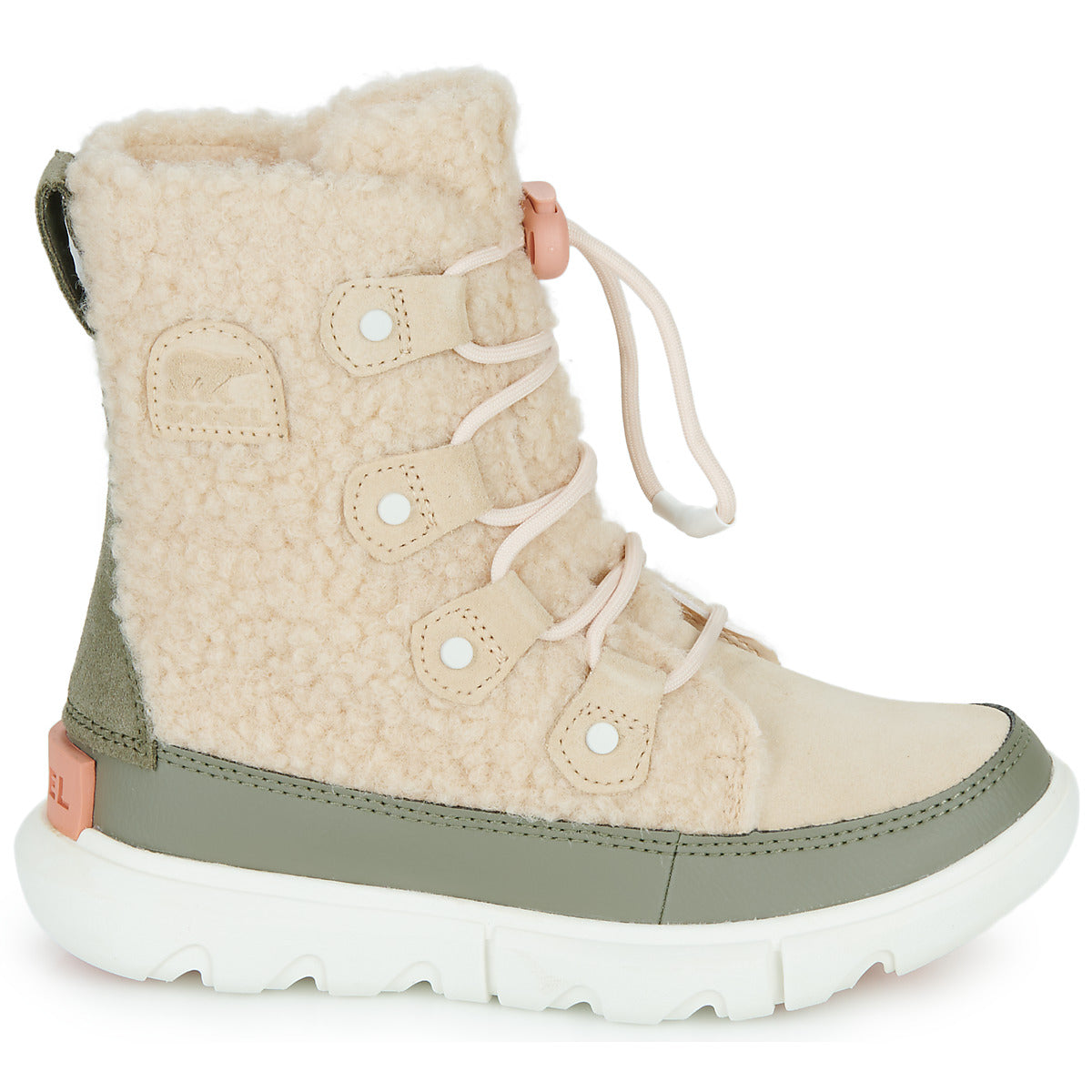 Scarpe da neve bambini ragazza Sorel  YOUTH SOREL EXPLORER COZY  Marrone