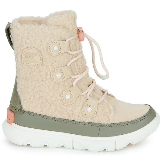 Scarpe da neve bambini ragazza Sorel  YOUTH SOREL EXPLORER COZY  Marrone