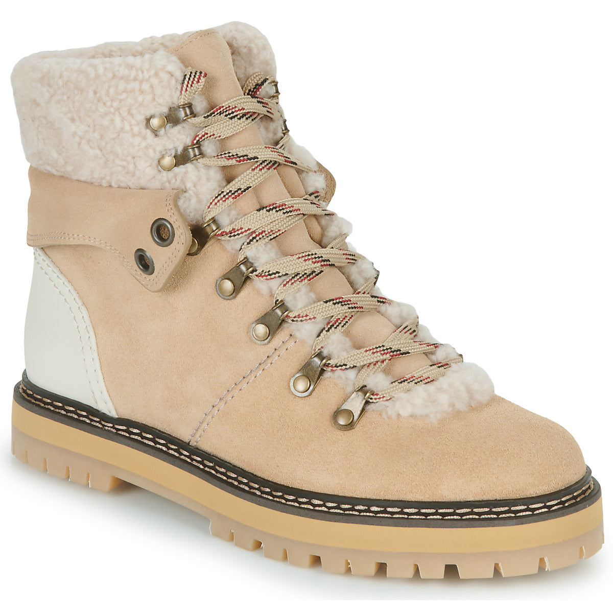 Scarpe da neve Donna See by Chloé  EILEEN  Beige