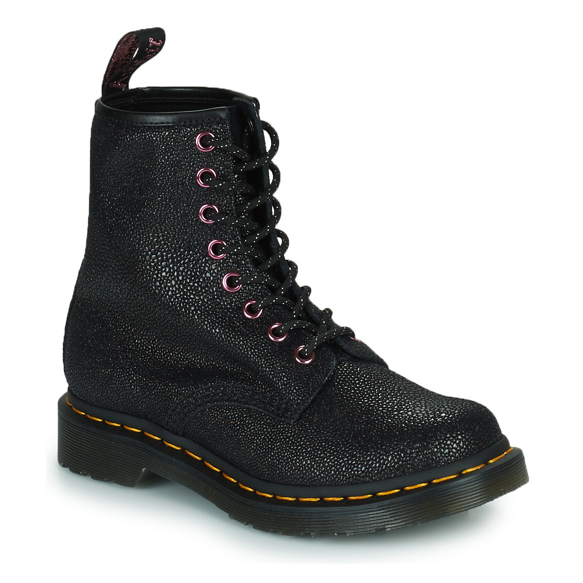 Stivaletti Donna Dr. Martens  1460 Bejeweled  Nero