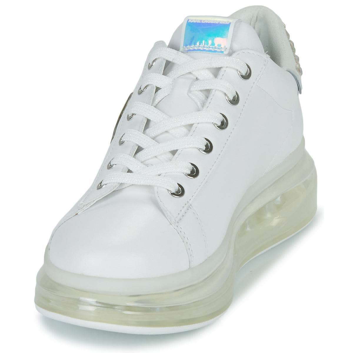 Sneakers basse Donna Karl Lagerfeld  KAPRI KUSHION Jellikonic Lo Lace  Bianco