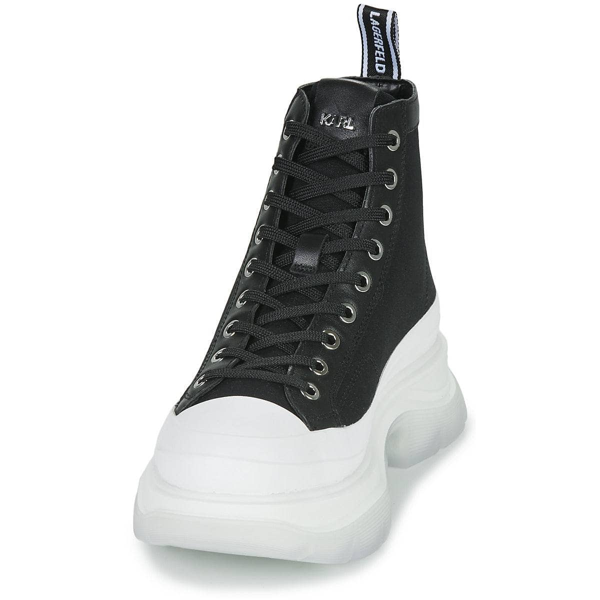 Sneakers alte Donna Karl Lagerfeld  LUNA Maison karl  Nero